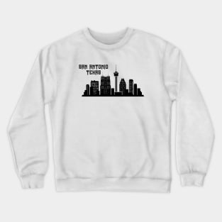 San Antonio Texas skyline Crewneck Sweatshirt